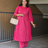 Magenta Aline Kurta Set