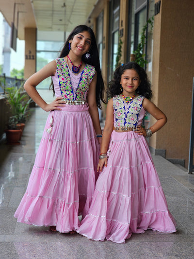 Pink Blossom Chaniya Choli