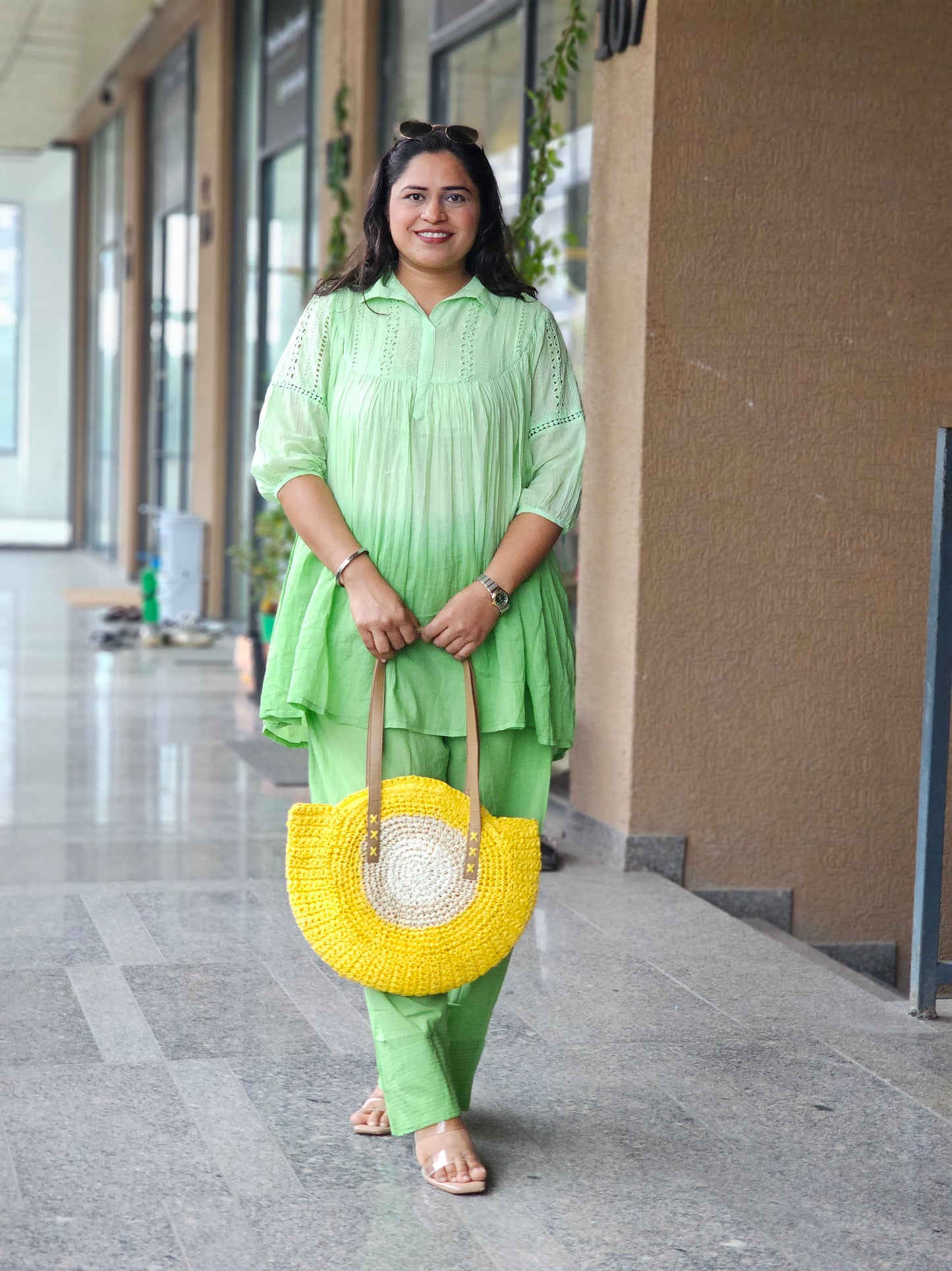 Farsi Style Lime Co-Ord Set