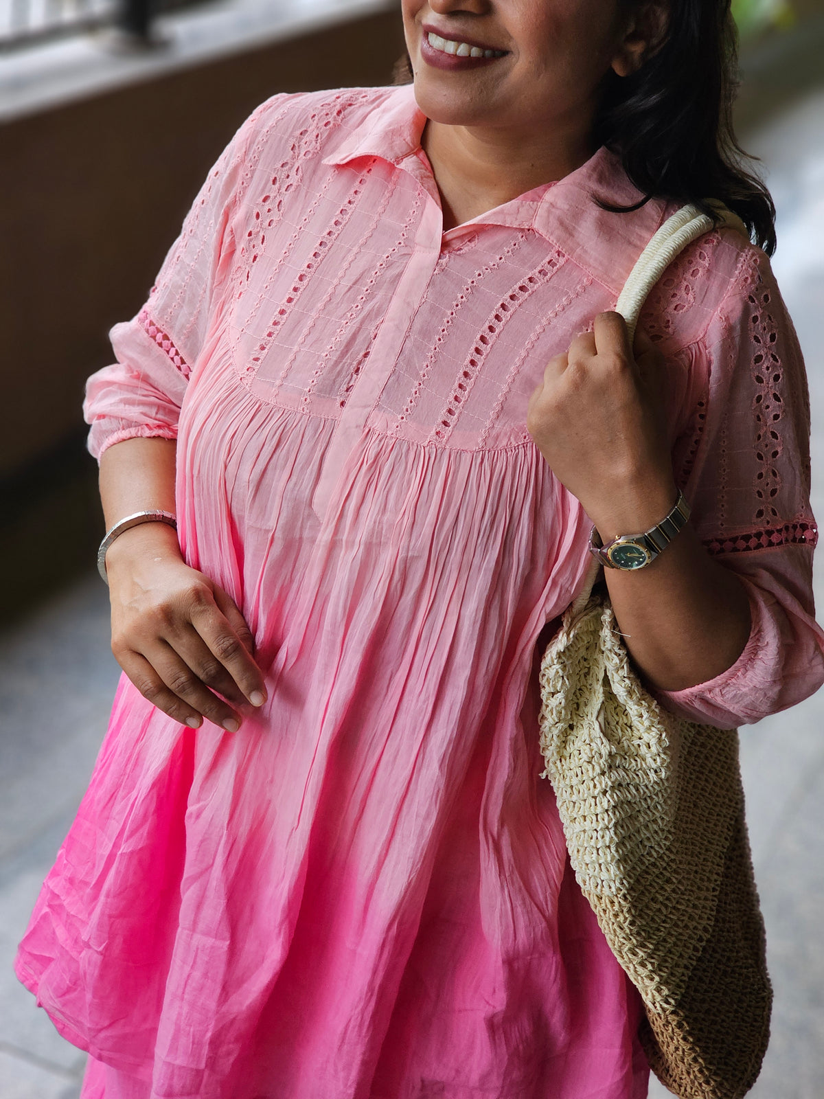Pink Farsi Co-Ord Set