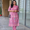 Magenta Kurta-Plazo Set