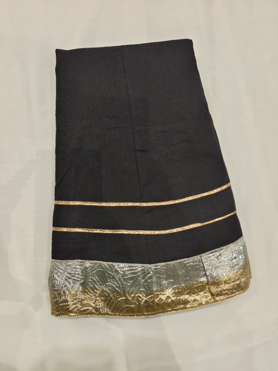 Black Embroidered Lehenga Choli Set